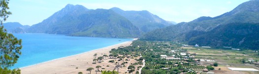 Die Bucht von Cirali (Olympos)
