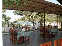 Ceneviz Hotel Adrasan, Restaurant mit Meerblick 