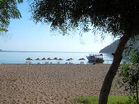 Ceneviz Hotel Adrasan, Blick auf Strand und Meer, essen und genie�en 