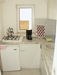 Die K�che der Ferienwohnung Cirali