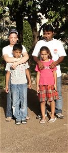 The Karakus family, owners of Olympos Pension 